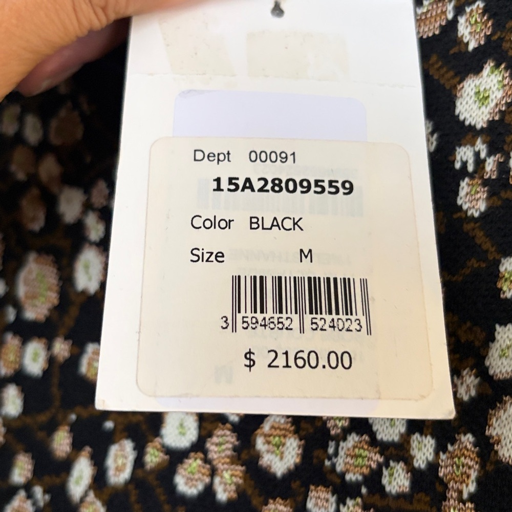 Givenchy Floral Intarsia Sweater Dress - Picture 13 of 13
